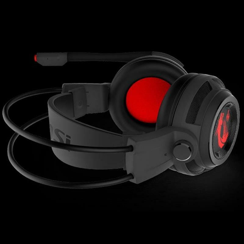 Гарнитура MSI DS502 Gaming Headset Black/Red
