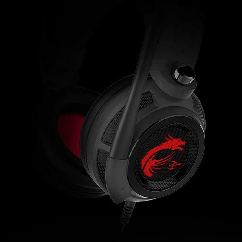 Гарнитура MSI DS502 Gaming Headset Black/Red