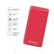 Фото - Універсальна мобільна батарея ColorWay Slim PD 10000mAh Red (CW-PB100LPG3RD-PD) | click.ua