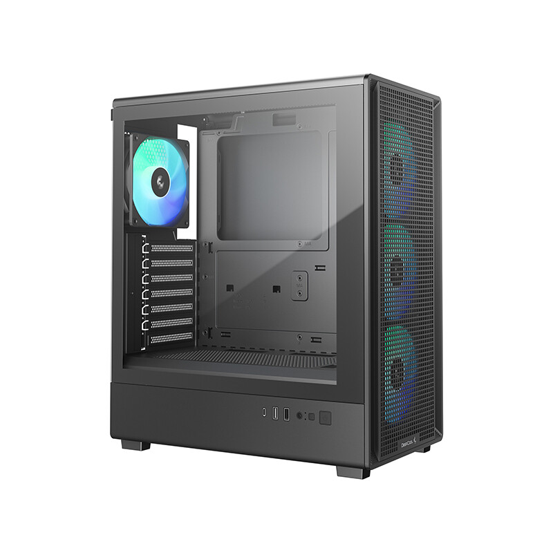 Корпус DeepCool CC550 4F Black (R-CC550BKANA4-G)