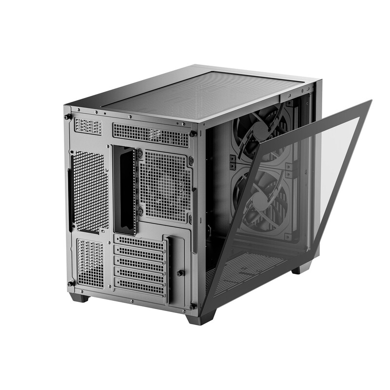 Корпус DeepCool CG330 Mesh 3F Black (R-CG330MESH-BKANM3-G)