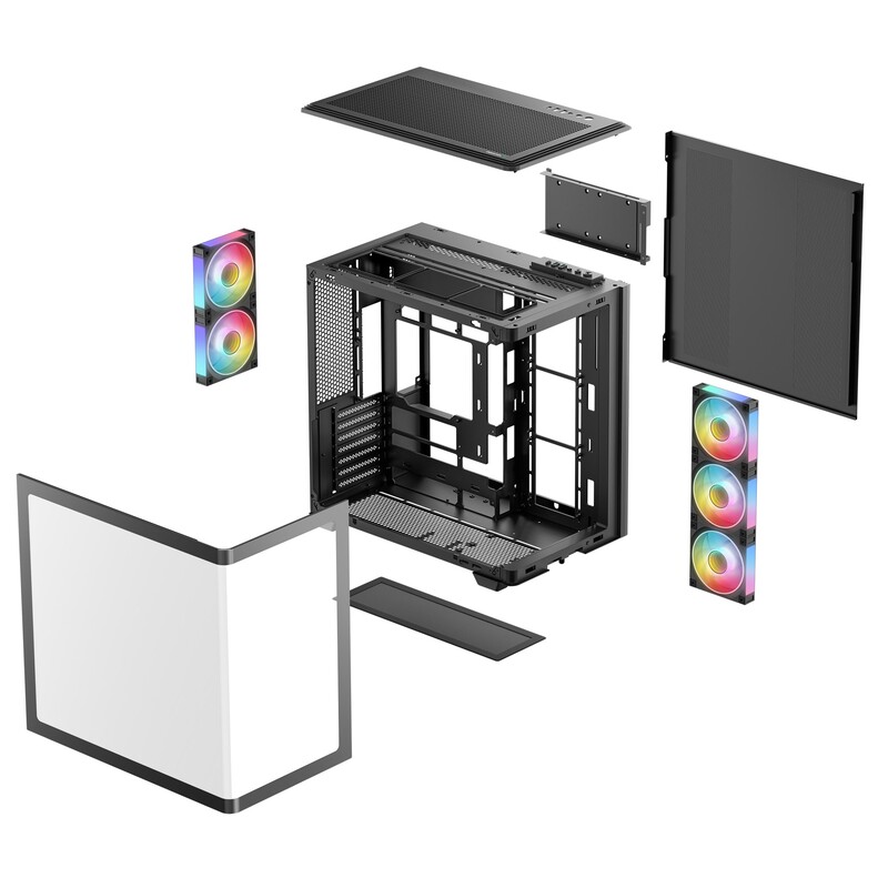 Корпус DeepCool CG590U 5F Black (R-CG590U-BKAGA5-G)