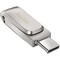Фото - Флеш-накопитель USB 3.1 128GB Type-C SanDisk Dual Drive Luxe Silver (SDDDC4-128G-G46) | click.ua
