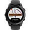 Фото - Смарт-часы Garmin Fenix E 47mm AMOLED Slate Gray Steel with Black Silicone Band (010-03025-01) | click.ua