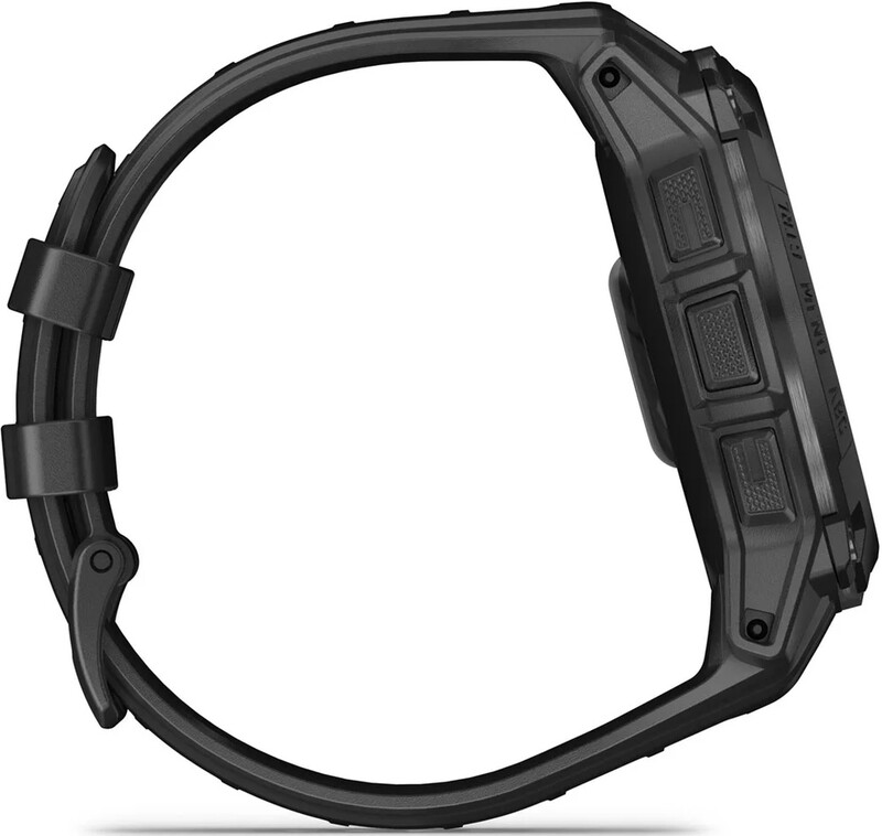 Смарт-годинник Garmin Instinct 3 50mm Tactical AMOLED Black with Black Silicone Band (010-03020-50)