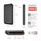 Фото - Универсальная мобильная батарея ColorWay Soft Touch 10000mAh Black (CW-PB100LPE3BK-PD) | click.ua