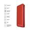 Фото - Универсальная мобильная батарея ColorWay Soft Touch 10000mAh Red (CW-PB100LPE3RD-PD) | click.ua