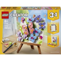 Конструктор LEGO Creator Декоративная живопись «Цветочное искусство» (31390)