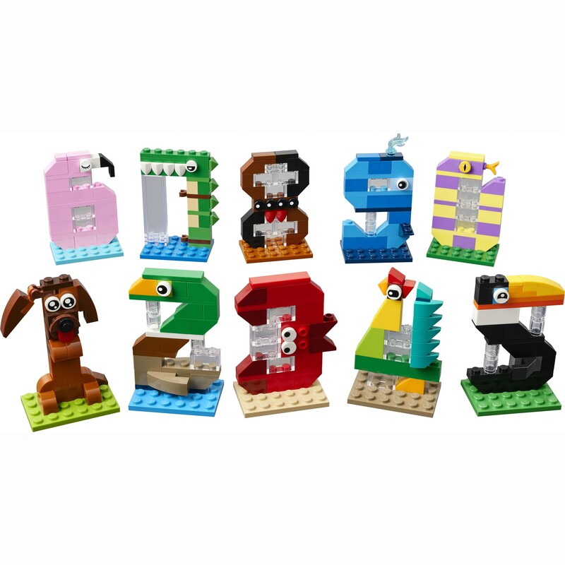 Конструктор LEGO Iconic Цифры на день рождения (40807)