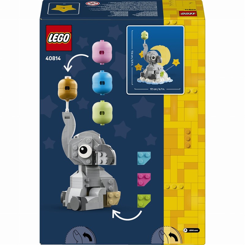 Конструктор LEGO Iconic Слоненок в небе (40814)