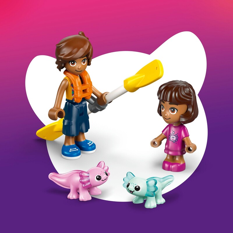 Конструктор LEGO Friends Приключенческая лодка «Аксолотль» (42681)