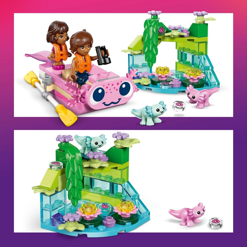 Конструктор LEGO Friends Приключенческая лодка «Аксолотль» (42681)