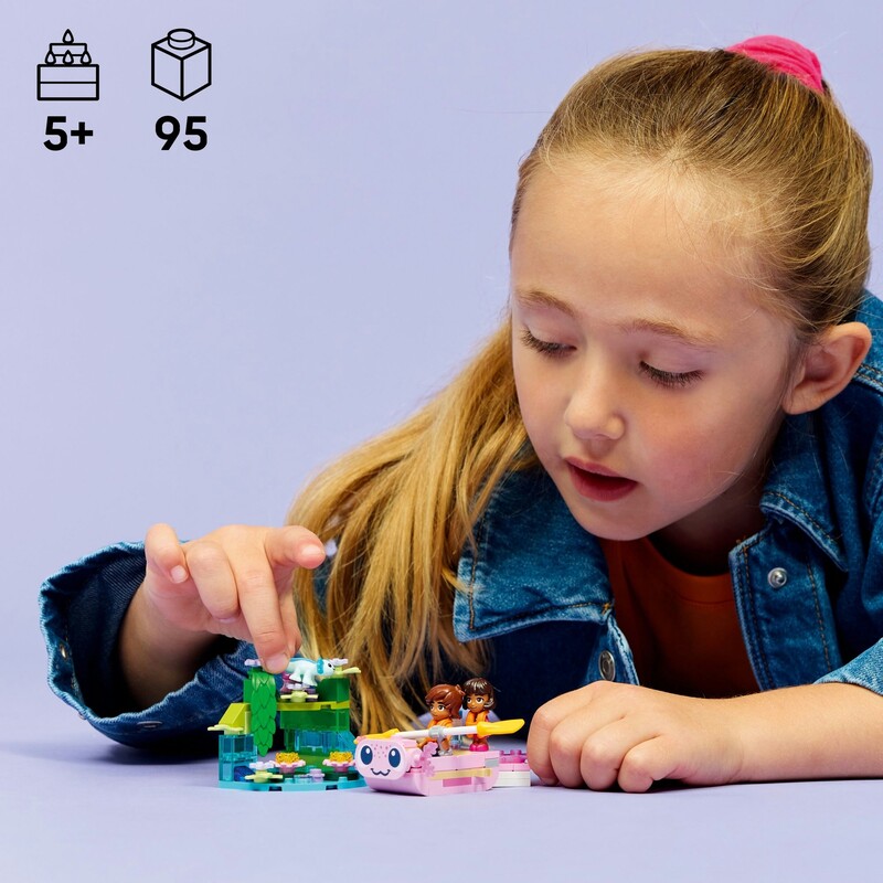 Конструктор LEGO Friends Приключенческая лодка «Аксолотль» (42681)
