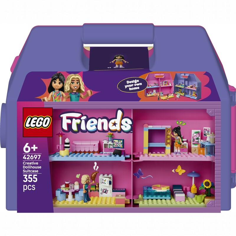 Конструктор LEGO Friends Кукольный домик-чемодан для творческой игры (42697)