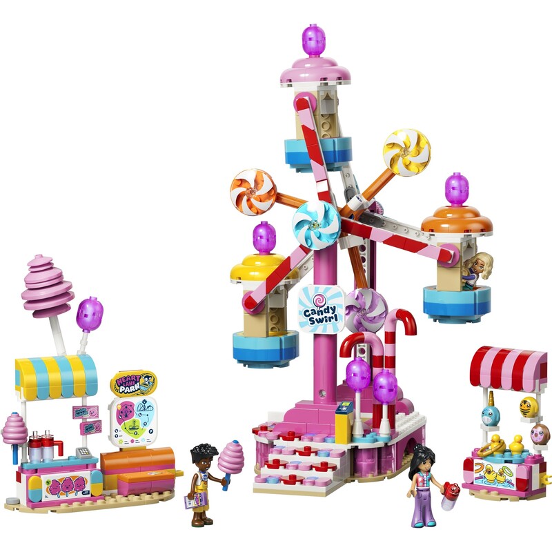 Конструктор LEGO Friends Колесо обзора с конфетами и капкейками (42700)