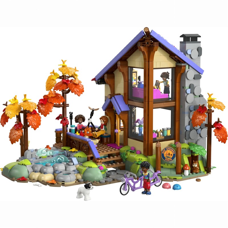 Конструктор LEGO Friends Уютный лесной домик для осеннего отдыха (42705)