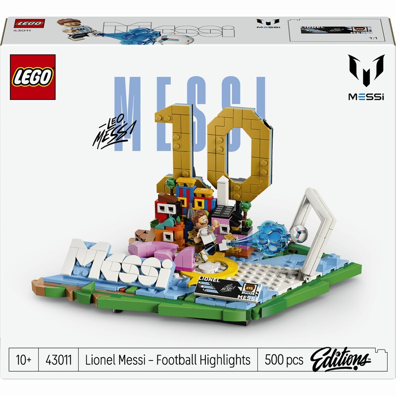 Конструктор LEGO Editions Football Лионель Месси — лучшие моменты футбольных матчей (43011)