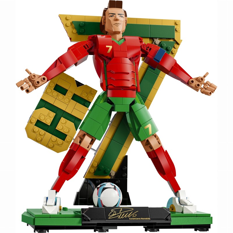 Конструктор LEGO Editions Football Криштиану Роналду – легенда футбола (43016)