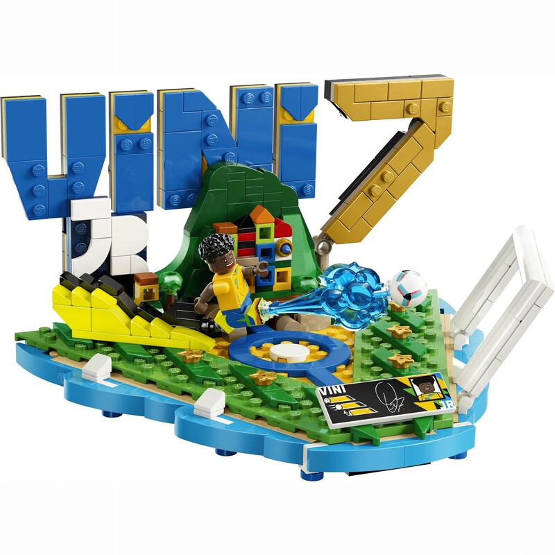Конструктор LEGO Editions Football Винисиус Жуниор — лучшие моменты футбольных матчей (43027)