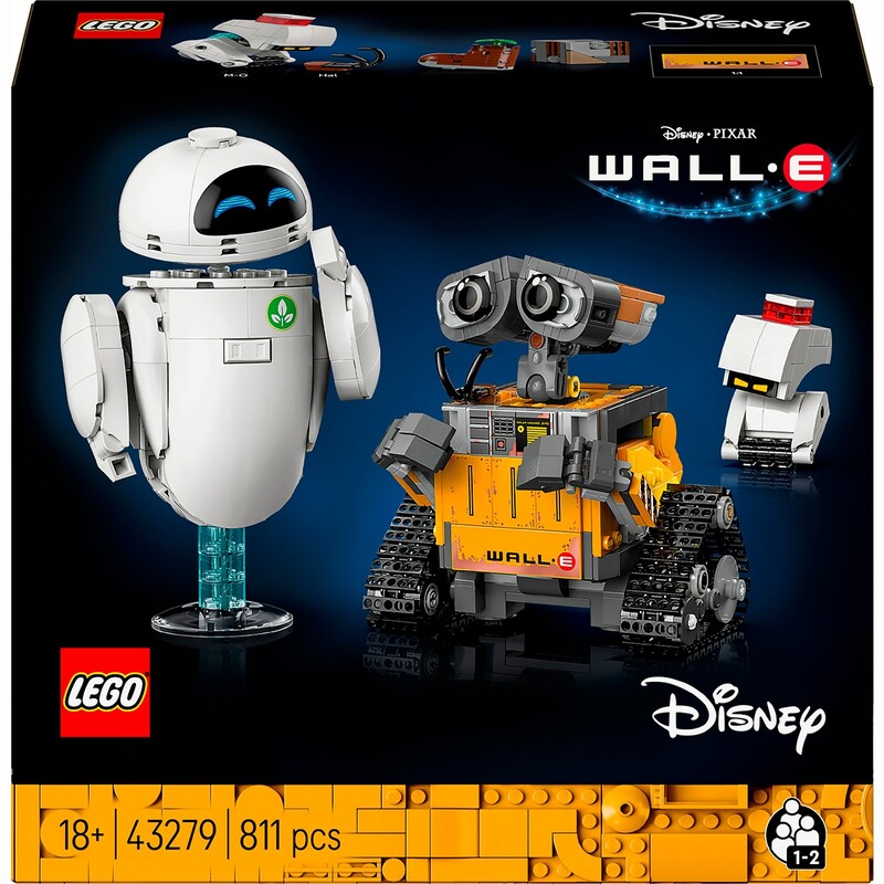Конструктор LEGO Disney Pixar ВОЛЛ·И и Ева (43279)