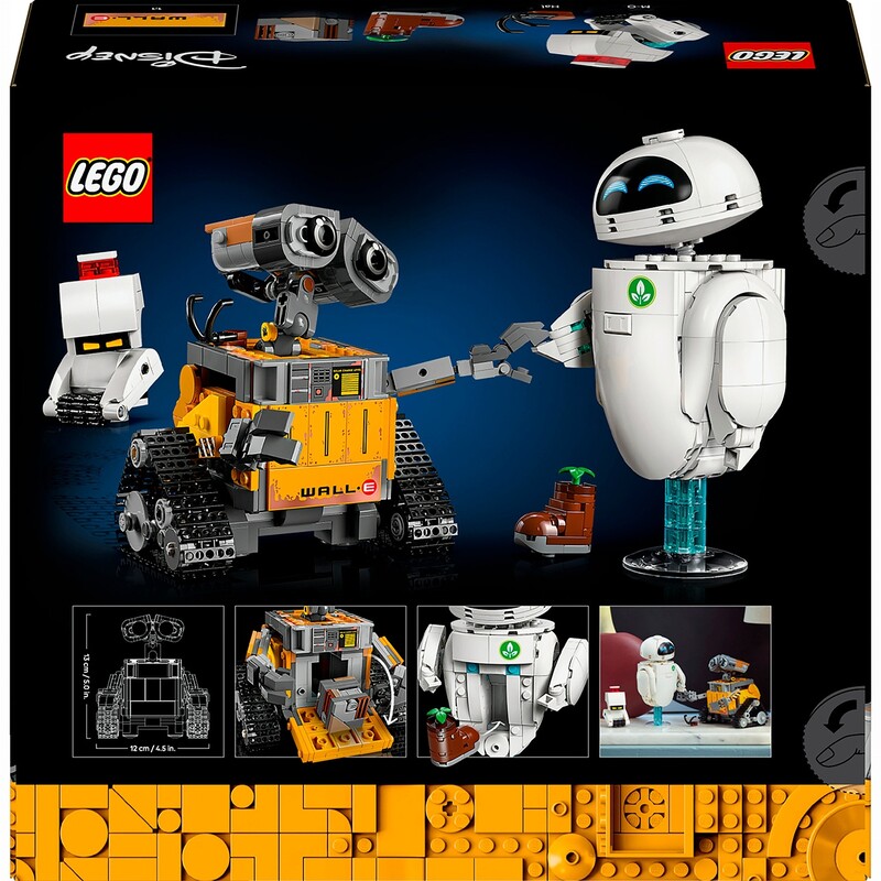 Конструктор LEGO Disney Pixar ВОЛЛ·И и Ева (43279)