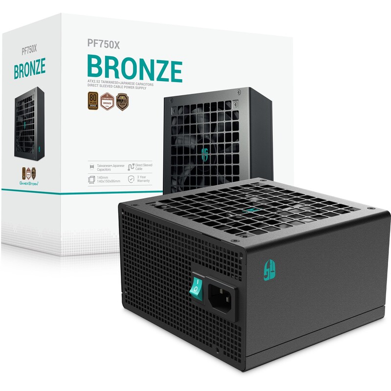 Блок живлення DeepCool GamerStorm PF750X 750W (R-PF750X-HD0B-JGEU)