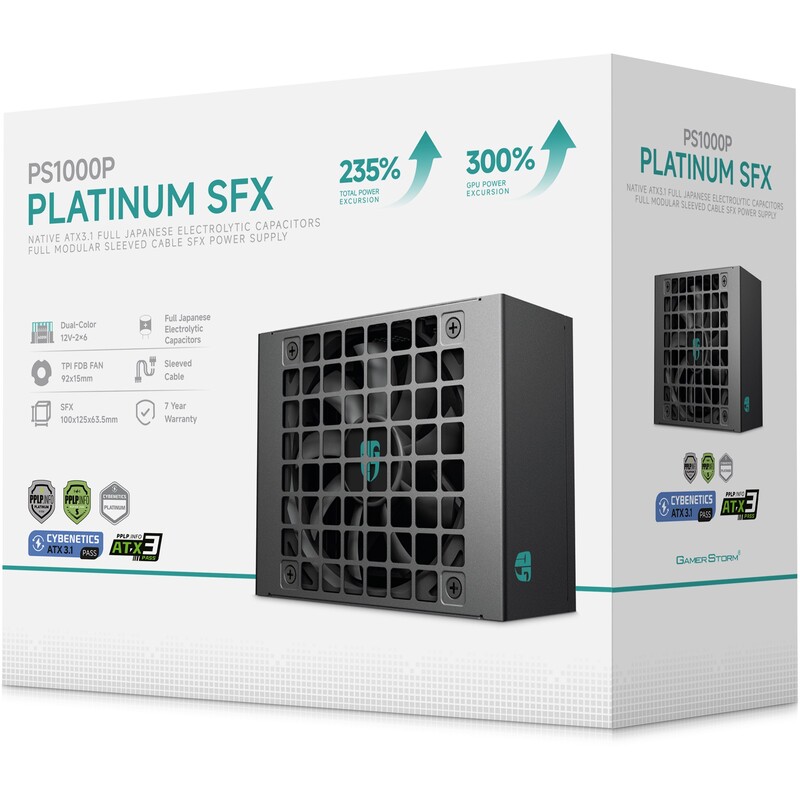 Блок питания DeepCool GamerStorm PS1000P 1000W (R-PSA00P-FE0B-JGEU)