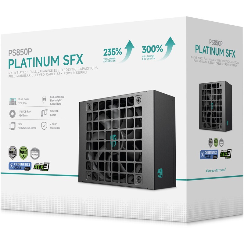 Блок питания DeepCool GamerStorm PS850P 850W (R-PS850P-FE0B-JGEU)