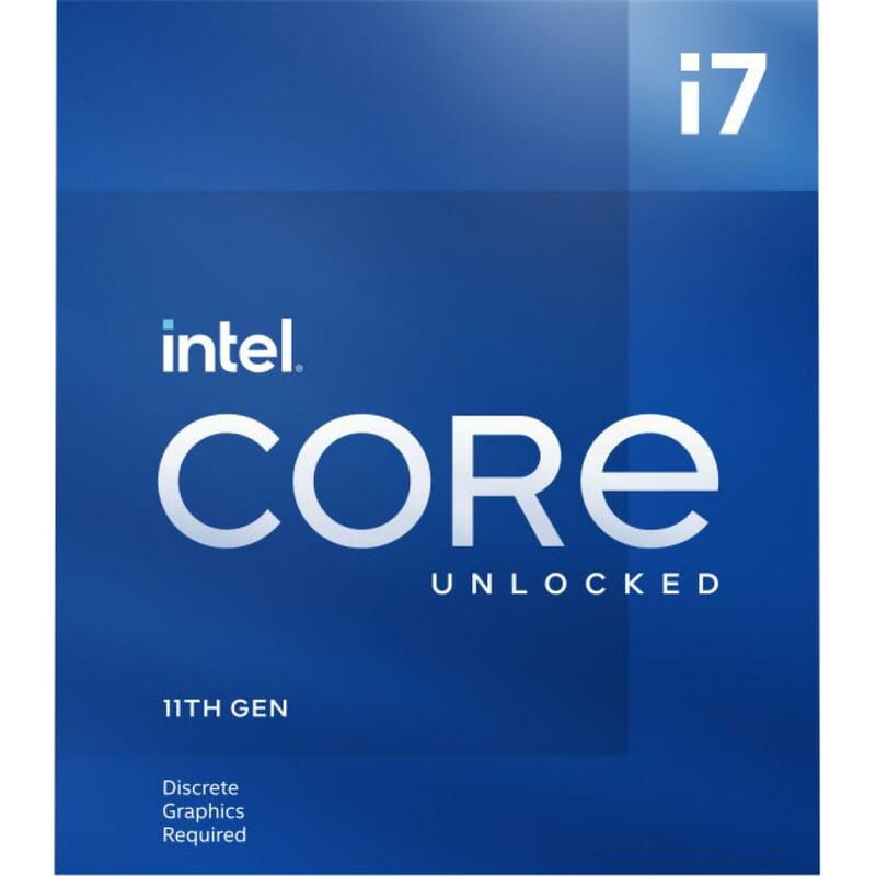 Процессор Intel Core i7 11700KF 3.6GHz (16MB, Rocket Lake, 95W, S1200) Box (BX8070811700KF)