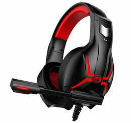 Гарнітура Marvo HG8928 Black/Red