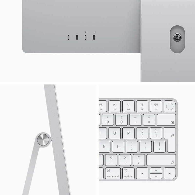 Моноблок Apple A2438 iMac 23.5" Retina 4.5K Silver (MGPC3UA/A)