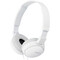 Фото - Гарнитура Sony MDR-ZX110AP White (MDRZX110APW.CE7) | click.ua