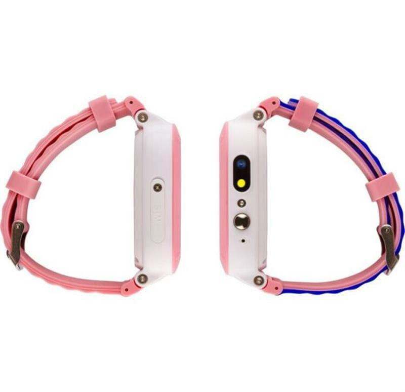 Дитячий смарт-годинник AmiGo GO004 Splashproof Camera+LED Pink