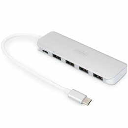 Концентратор USB-C Digitus (DA-70242-1) White 4хUSB3.0
