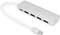 Фото - Концентратор USB-C Digitus (DA-70242-1) White 4хUSB3.0 | click.ua