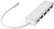 Фото - Концентратор USB-C Digitus (DA-70242-1) White 4хUSB3.0 | click.ua