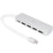 Фото - Концентратор USB-C Digitus (DA-70242-1) White 4хUSB3.0 | click.ua
