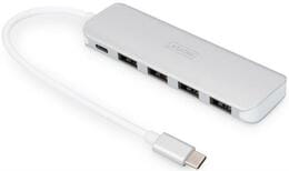 Купить Концентратор USB-C Digitus (DA-70242-1) White 4хUSB3.0 Концентратор USB-C Digitus (DA-70242-1) White 4хUSB3.0