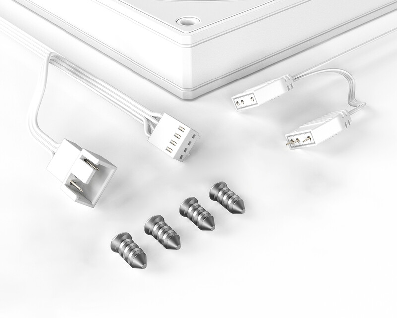 Вентилятор ID-Cooling AS-140-ARGB-W Duet