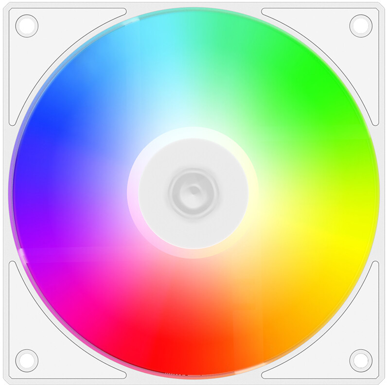 Вентилятор ID-Cooling AS-120-ARGB-WR