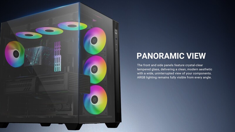 Корпус ID-Cooling View 510 ARGB Black
