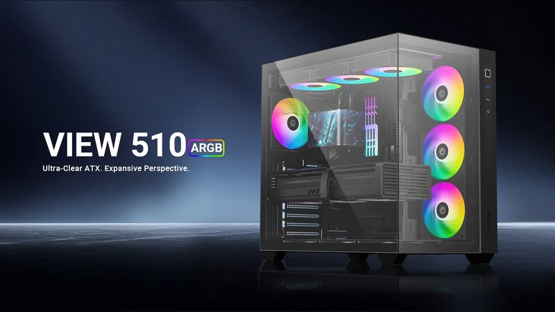 Корпус ID-Cooling View 510 ARGB Black