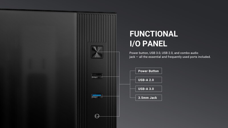 Корпус ID-Cooling View 500 ARGB Black