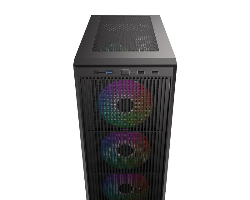Корпус ID-Cooling Ware 300 ARGB Black