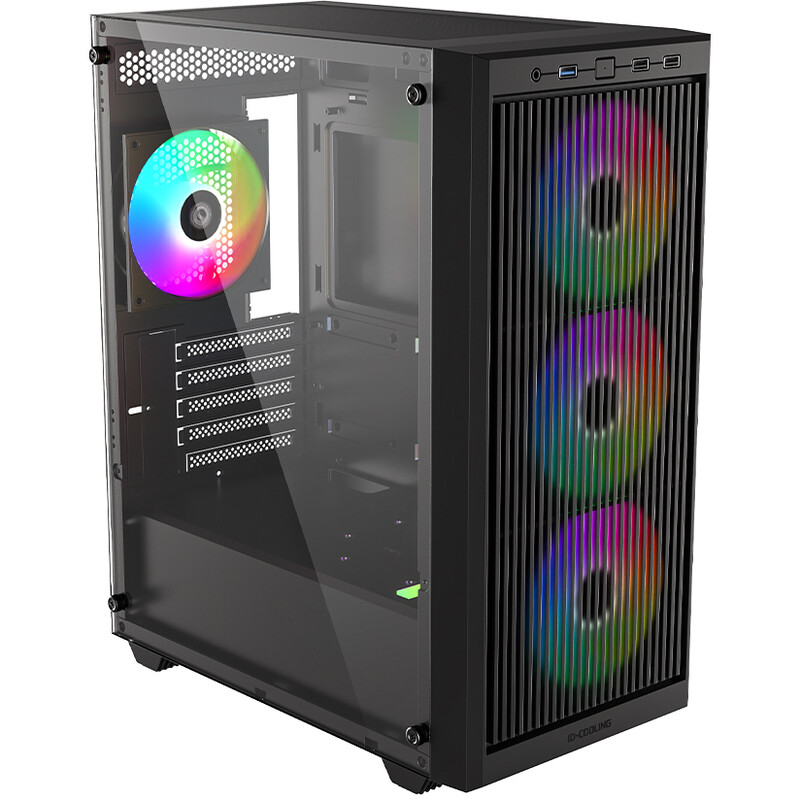 Корпус ID-Cooling Ware 300 ARGB Black