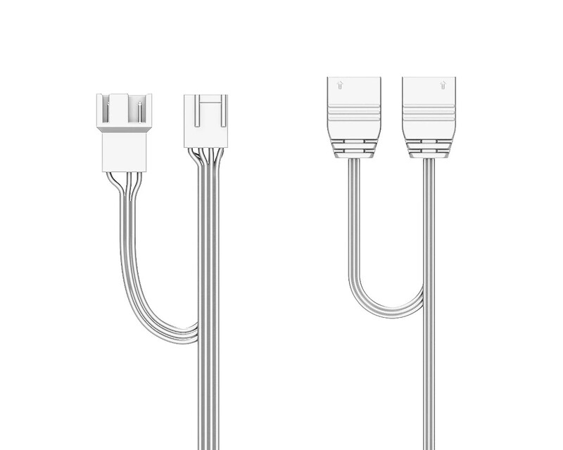 Корпус ID-Cooling Ware 300 ARGB White