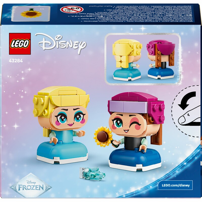 Конструктор LEGO Disney Princess Минипринцессы Анна и Эльза (43284)