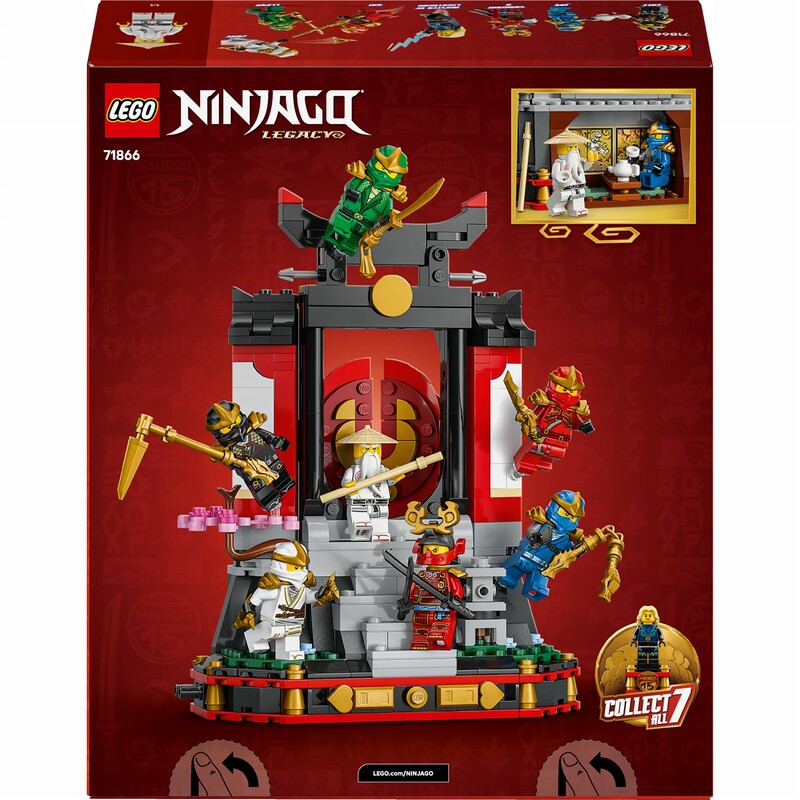 Конструктор LEGO Ninjago Модель персонажей ниндзя. 15-я годовщина (71866)