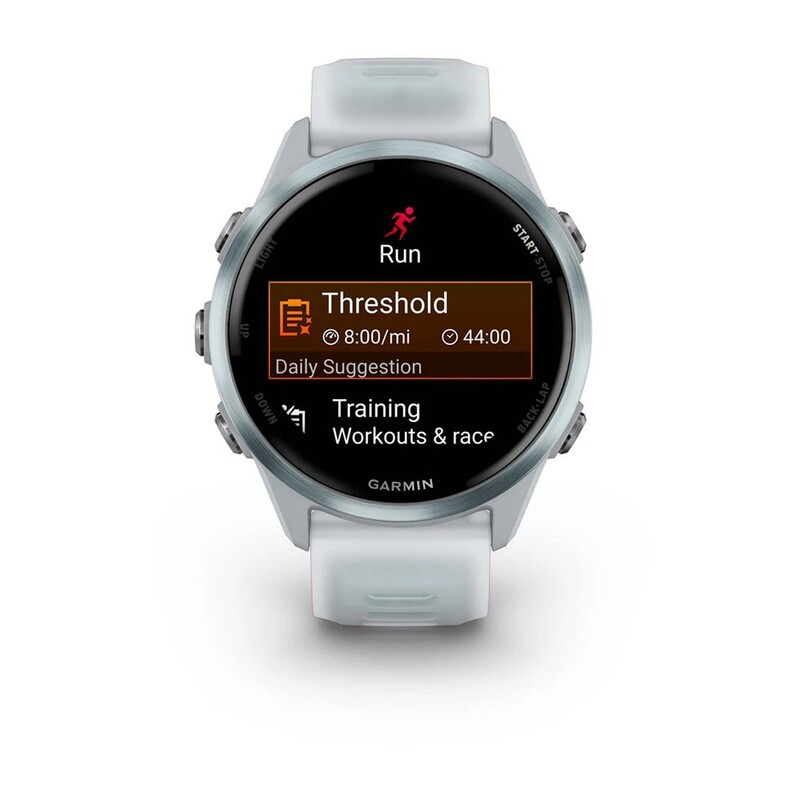 Смарт-годинник Garmin Forerunner 570 42mm Cloud Blue Aluminum with Translucent Whitestone/Cloud Blue (010-02970-01)