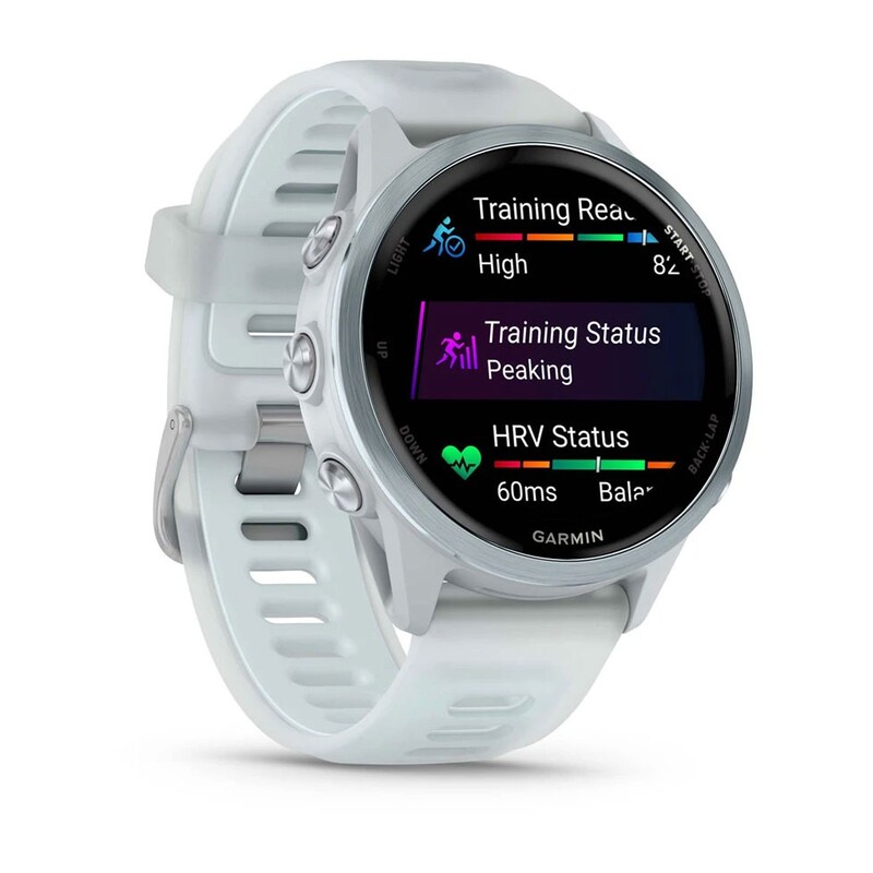 Смарт-годинник Garmin Forerunner 570 42mm Cloud Blue Aluminum with Translucent Whitestone/Cloud Blue (010-02970-01)